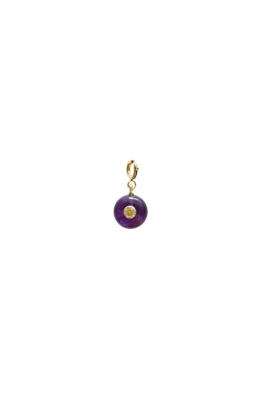 "AMETHYSTE WITH ZIRCON"