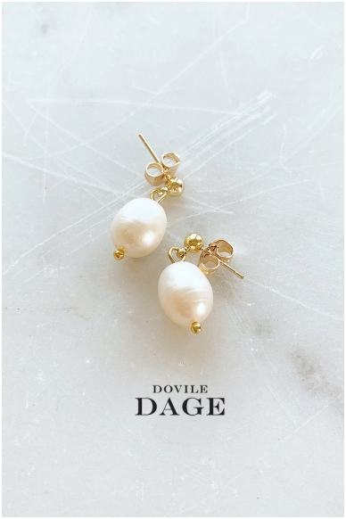 Earrings "Mini pearls"