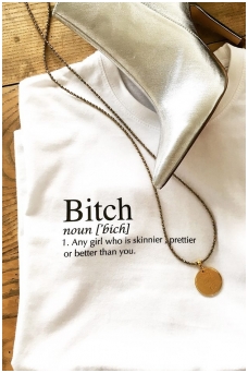 Marškinėliai " Bitch"