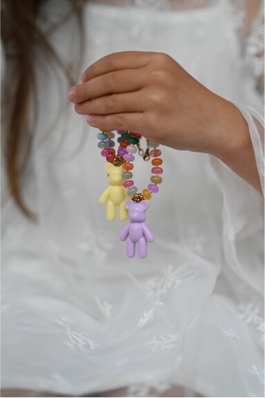 "TEDDY PURPLE MULTI"